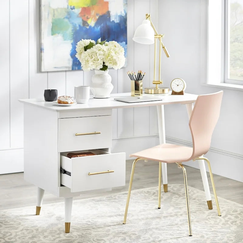 Bureau du milieu du siècle avec tiroirs
