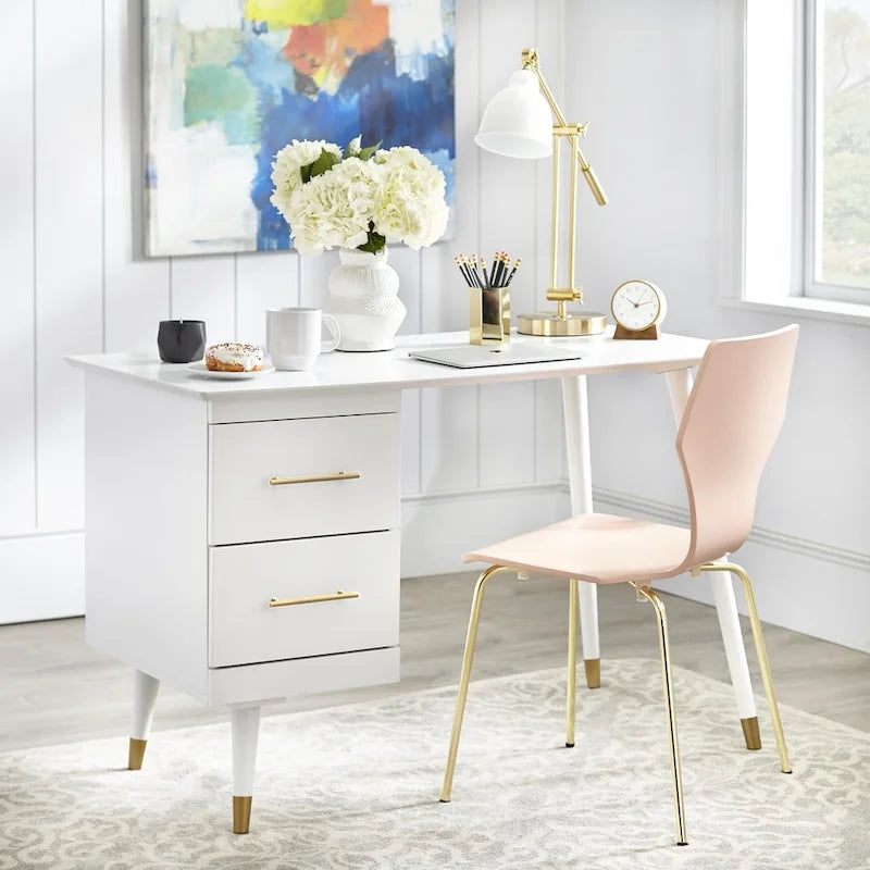 Bureau du milieu du siècle avec tiroirs