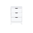 Ensemble de chambre à coucher 3 pièces en pin avec commode à 6 tiroirs et tables de chevet à 3 tiroirs (ensemble de 2)