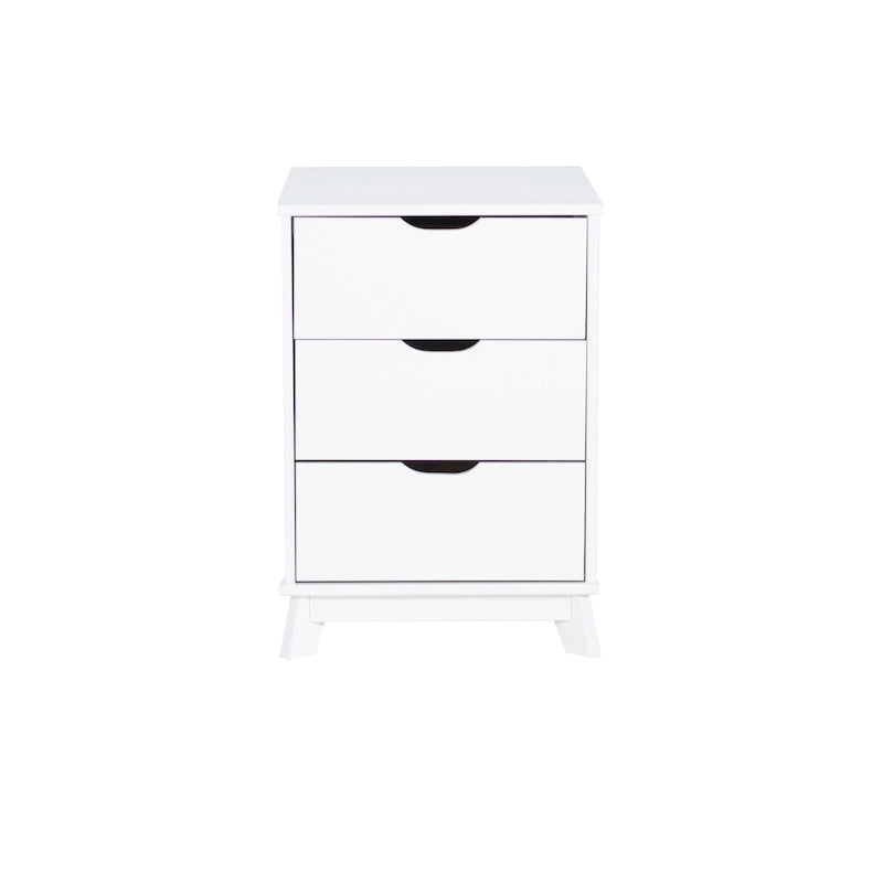 Ensemble de chambre à coucher 3 pièces en pin avec commode à 6 tiroirs et tables de chevet à 3 tiroirs (ensemble de 2)