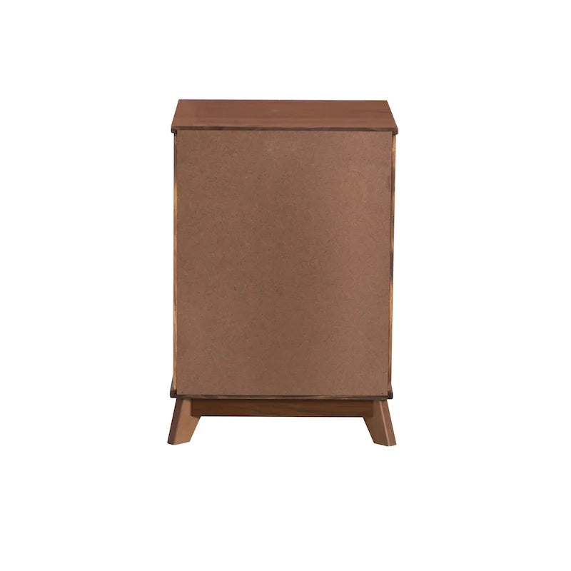 Ensemble de chambre à coucher 3 pièces en pin avec commode à 6 tiroirs et tables de chevet à 3 tiroirs (ensemble de 2)