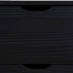 Ensemble de chambre à coucher 3 pièces en pin avec commode à 6 tiroirs et tables de chevet à 3 tiroirs (ensemble de 2)