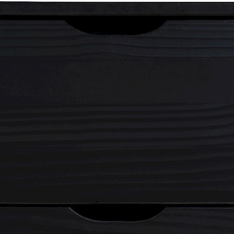 Ensemble de chambre à coucher 3 pièces en pin avec commode à 6 tiroirs et tables de chevet à 3 tiroirs (ensemble de 2)