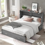 Lit escamotable, armoire-lit avec matelas et tiroir