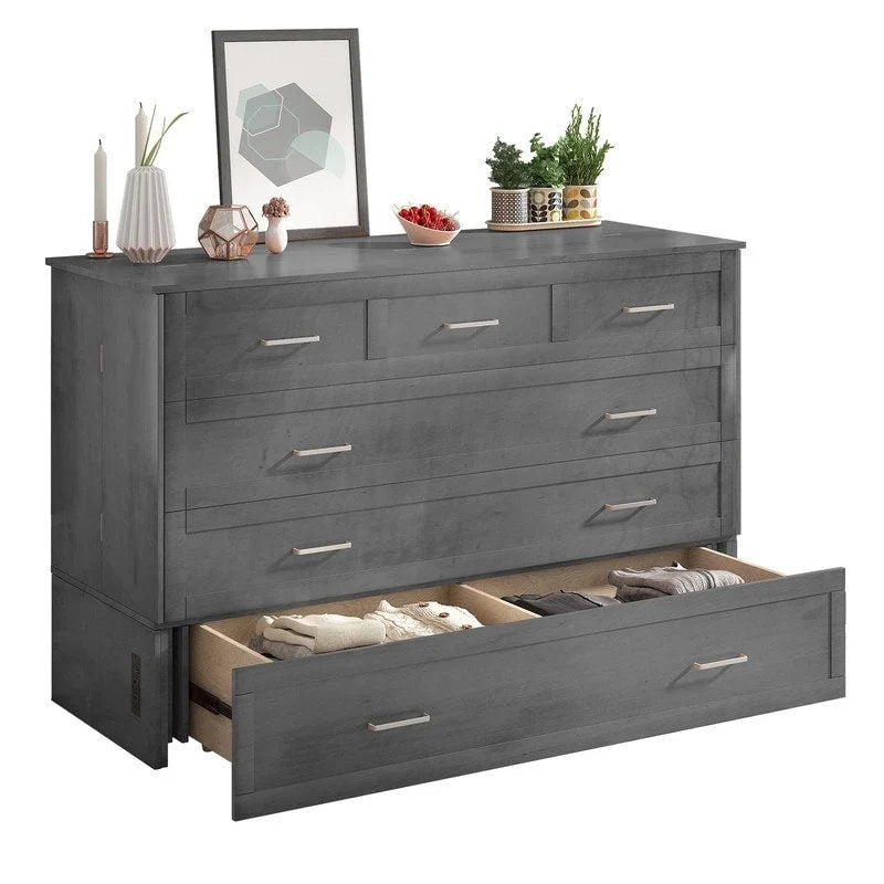 Lit escamotable, armoire-lit avec matelas et tiroir