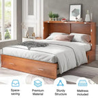 Lit escamotable, armoire-lit avec matelas et tiroir