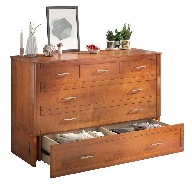 Lit escamotable, armoire-lit avec matelas et tiroir