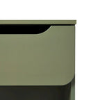 Table de chevet moderne à 1 tiroir avec casier