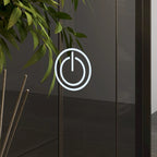 Coiffeuse avec miroir tactile et tabouret