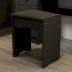 Coiffeuse avec miroir tactile et tabouret