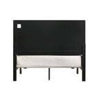 Lit en bois en noyer rustique