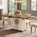 Table à manger en bois rustique