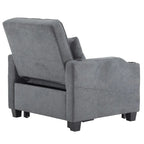 Fauteuil Convertible, Canapé-Lit Convertible 3 en 1, Inclinable Réglable, Fauteuil, Canapé, Lit, Lin