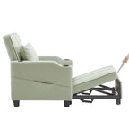 Fauteuil Convertible, Canapé-Lit Convertible 3 en 1, Inclinable Réglable, Fauteuil, Canapé, Lit, Lin