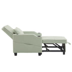 Fauteuil Convertible, Canapé-Lit Convertible 3 en 1, Inclinable Réglable, Fauteuil, Canapé, Lit, Lin