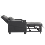 Fauteuil Convertible, Canapé-Lit Convertible 3 en 1, Inclinable Réglable, Fauteuil, Canapé, Lit, Lin
