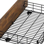 Cadre de lit Queen Size avec 4 tiroirs de rangement et tête de lit
