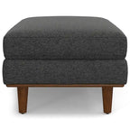 Grand repose-pieds rectangulaire de style moderne du milieu du siècle, 124 cm de large