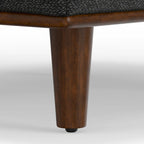 Grand repose-pieds rectangulaire de style moderne du milieu du siècle, 124 cm de large