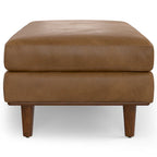 Grand repose-pieds rectangulaire de style moderne du milieu du siècle, 124 cm de large