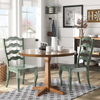 Chaise de salle à manger à barreaux (lot de 2)