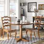 Chaise de salle à manger à barreaux (lot de 2)