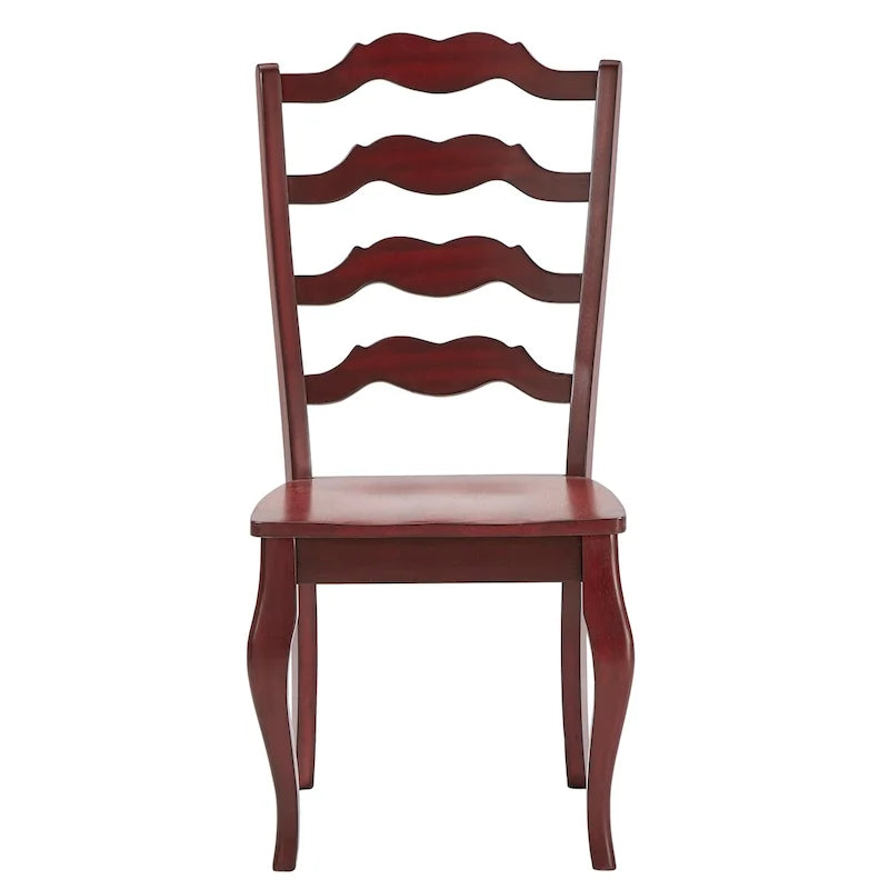 Chaise de salle à manger à barreaux (lot de 2)