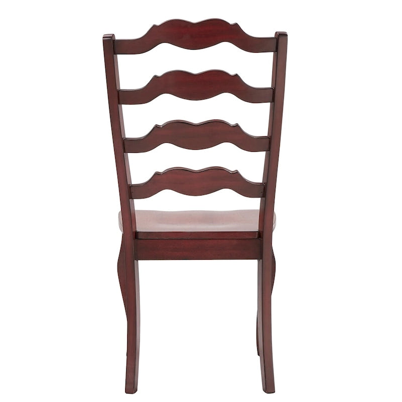 Chaise de salle à manger à barreaux (lot de 2)