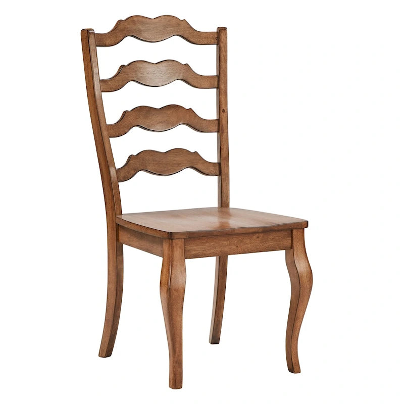 Chaise de salle à manger à barreaux (lot de 2)