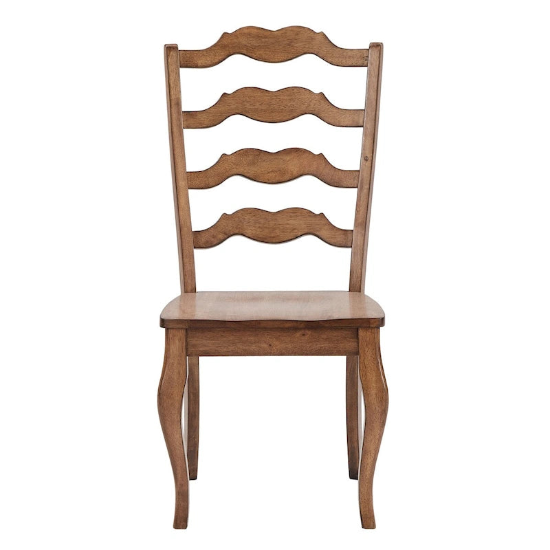 Chaise de salle à manger à barreaux (lot de 2)