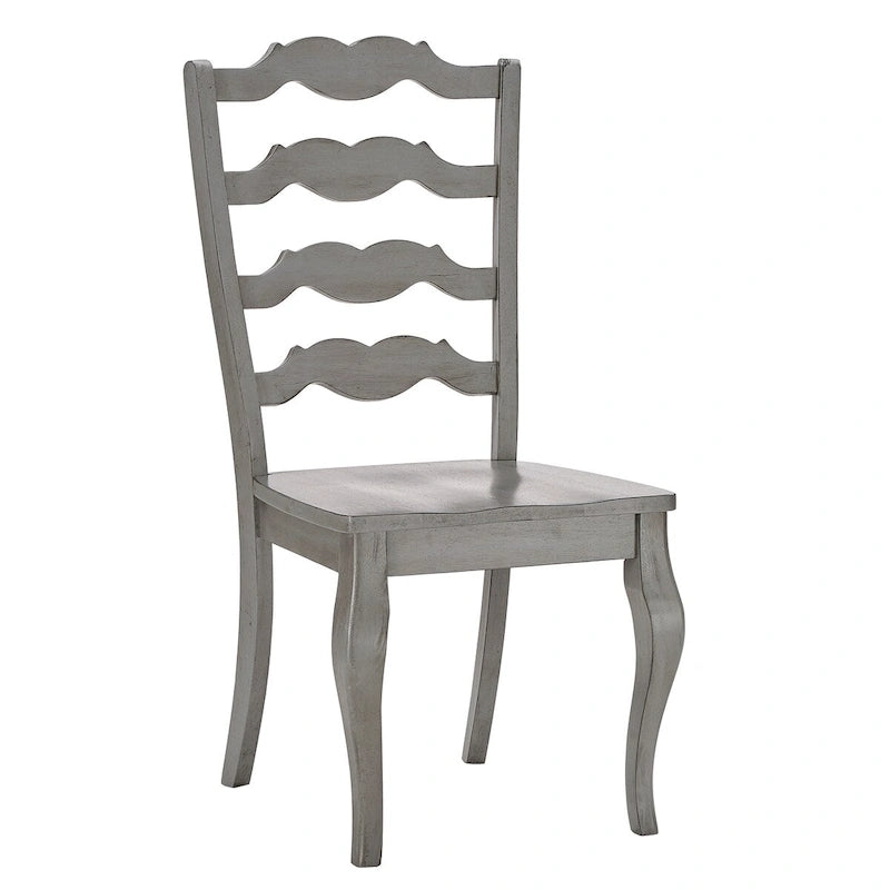 Chaise de salle à manger à barreaux (lot de 2)