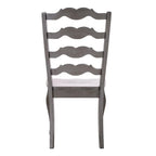 Chaise de salle à manger à barreaux (lot de 2)