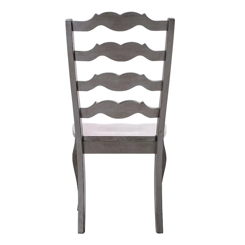 Chaise de salle à manger à barreaux (lot de 2)