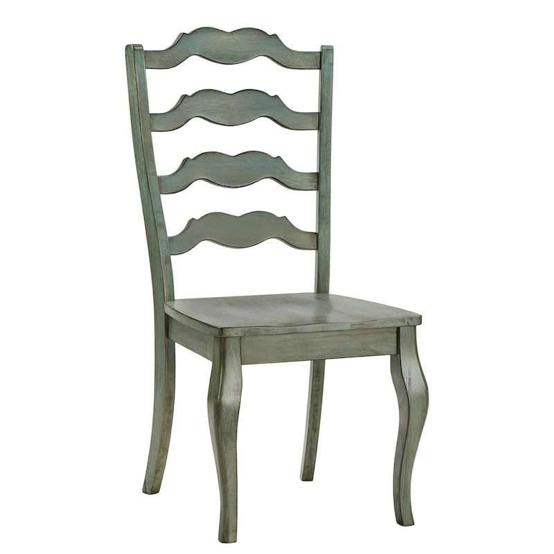 Chaise de salle à manger à barreaux (lot de 2)