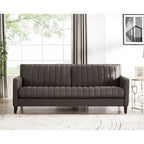 Ensemble canapé, causeuse et fauteuil en cuir pleine fleur