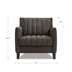 Ensemble canapé, causeuse et fauteuil en cuir pleine fleur