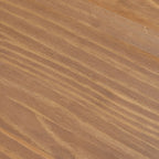 Table à manger ronde à pieds croisés de 38 pouces