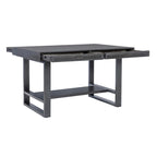 Ensemble de salle à manger 7 pièces hauteur comptoir Wilson en bois gris