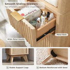 Armoire de rangement étroite de salle de bain de 68 po avec dessus en faux marbre